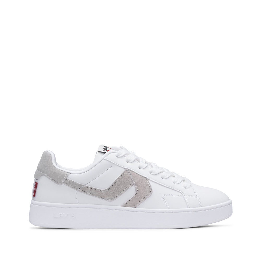 Sapatilha Casual Mulher Branco E Cinza