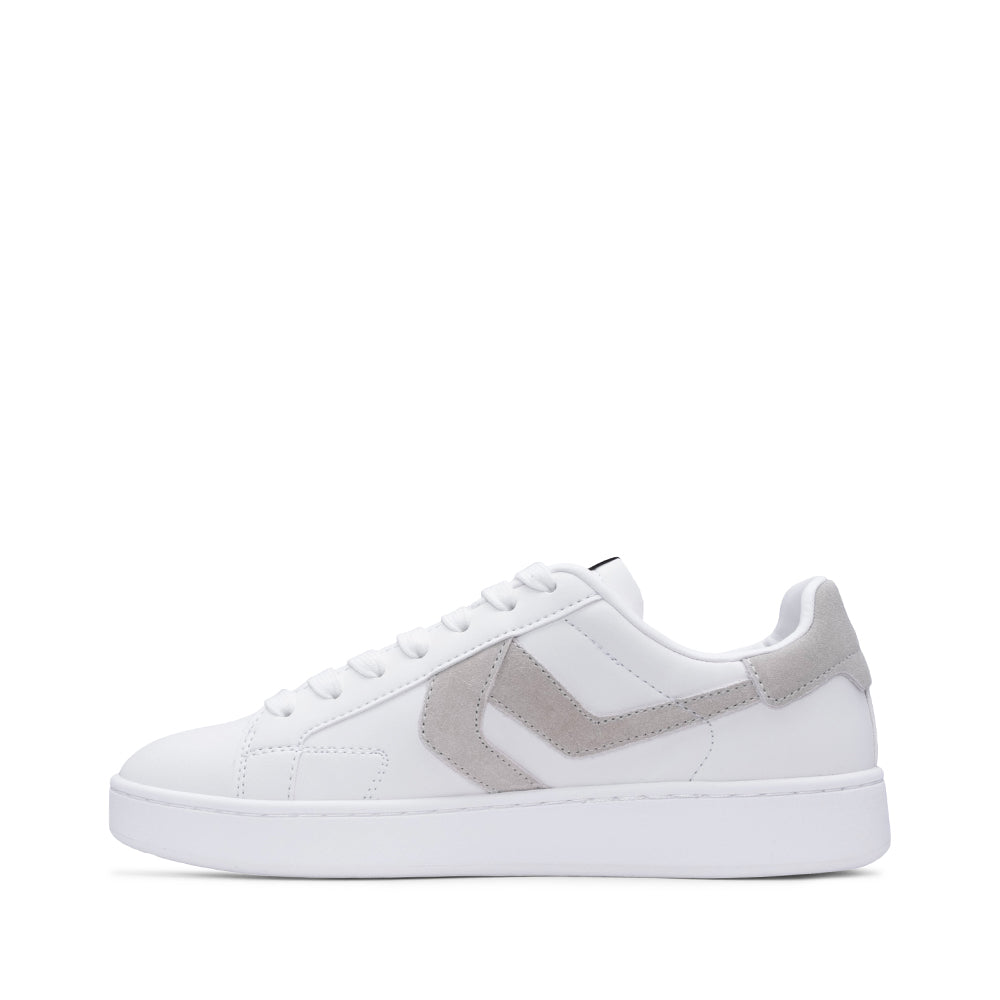Sapatilha Casual Mulher Branco E Cinza