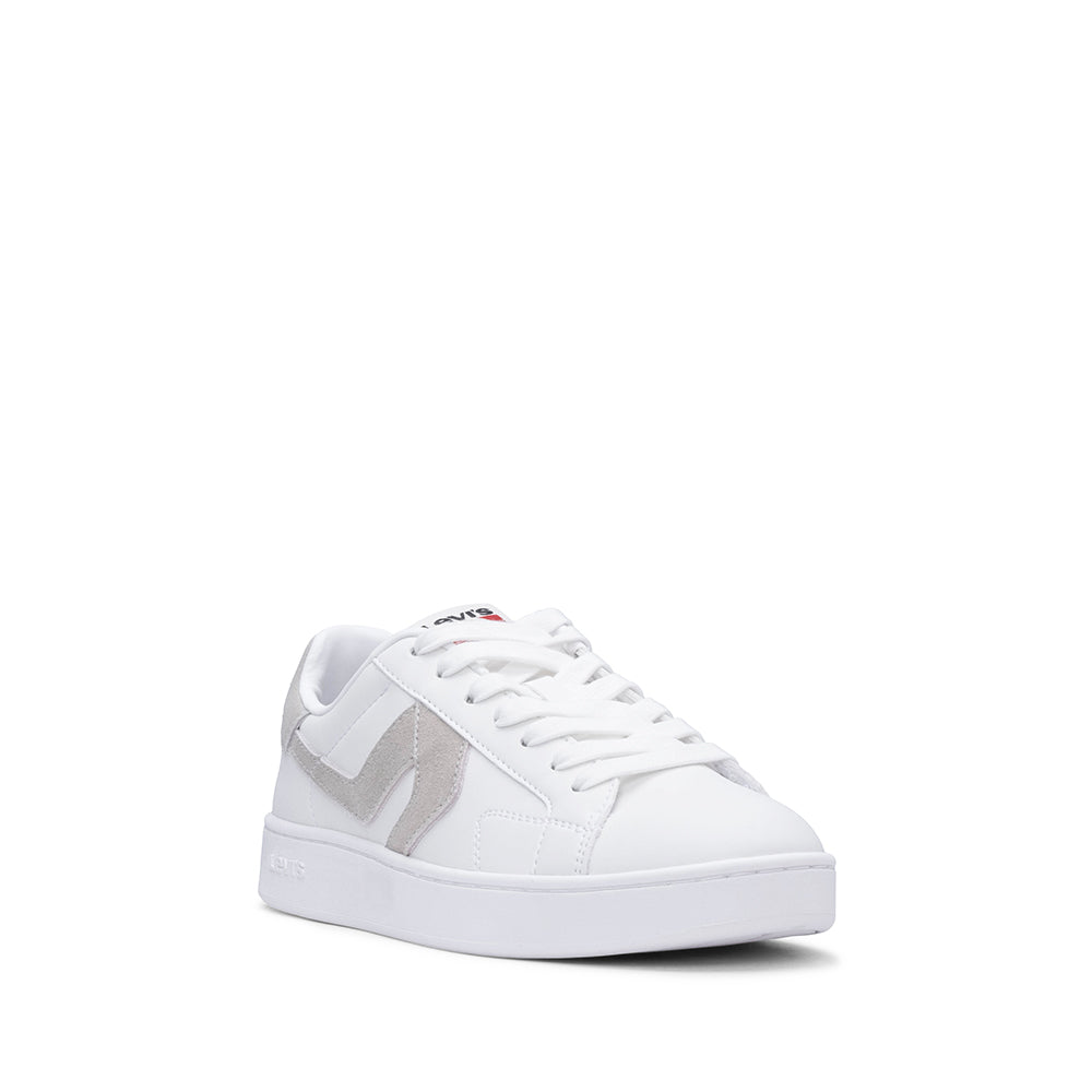 Sapatilha Casual Mulher Branco E Cinza