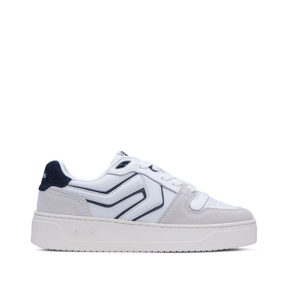 Sapatilha Casual Mulher Branco E Azul