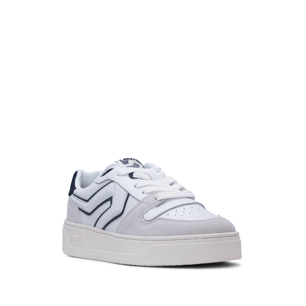 Sapatilha Casual Mulher Branco E Azul