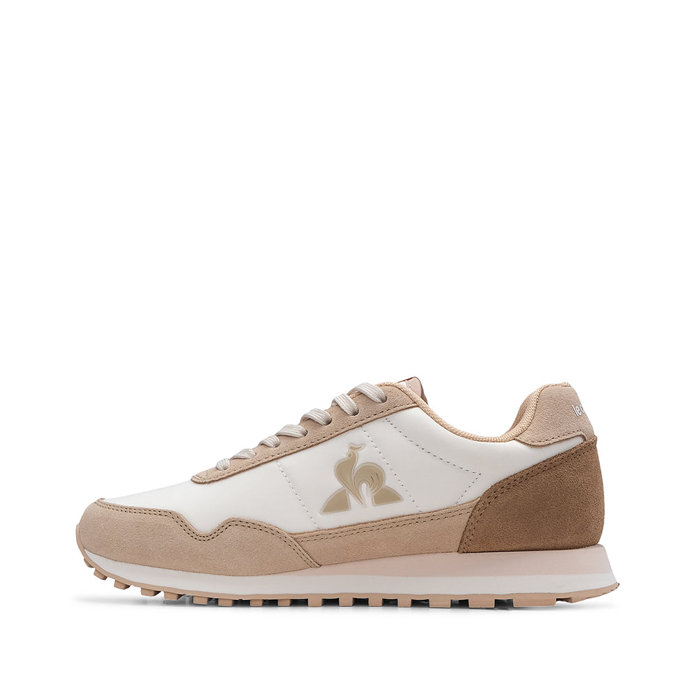 Sapatilha Desportivo Mulher Bege E Branco