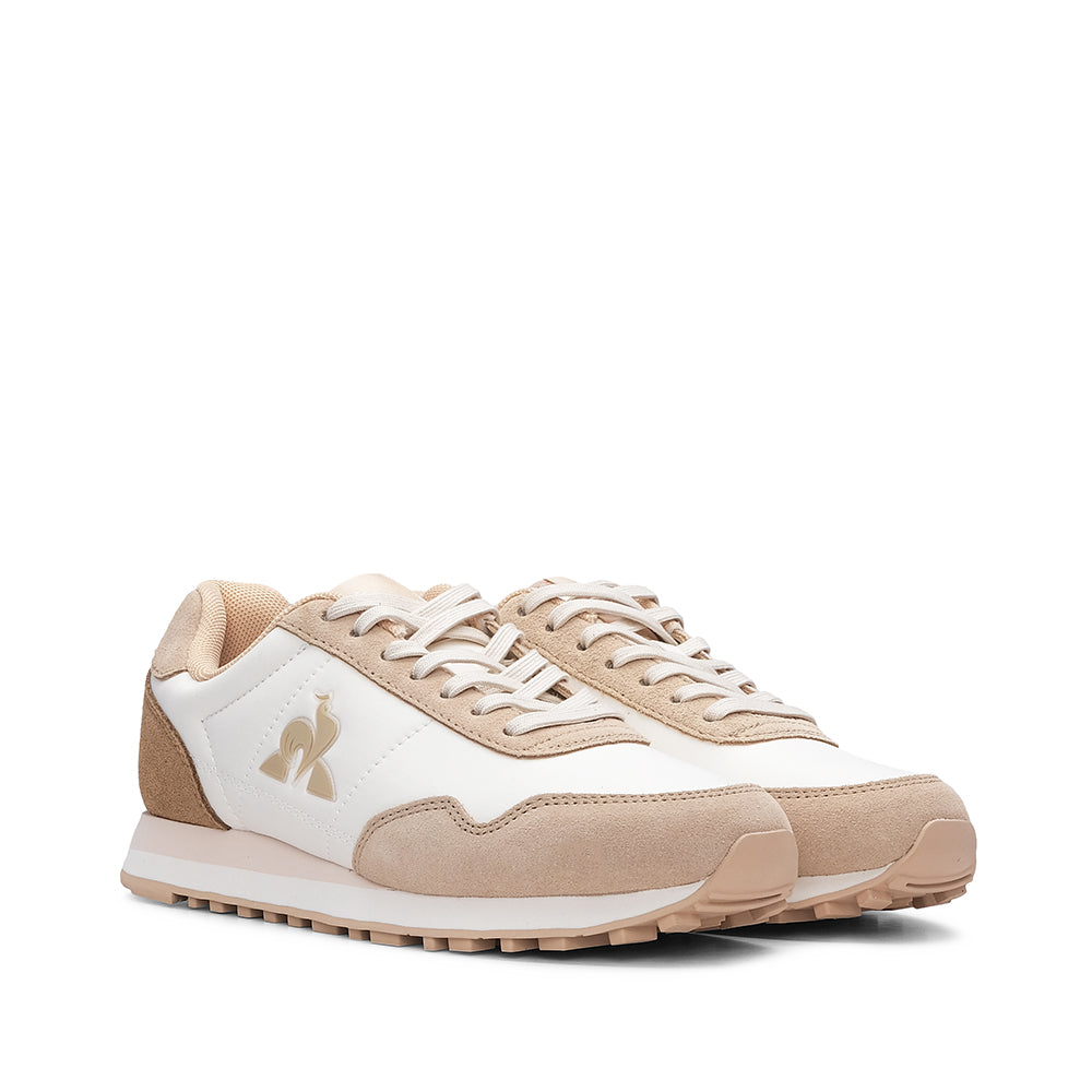 Sapatilha Desportivo Mulher Bege E Branco