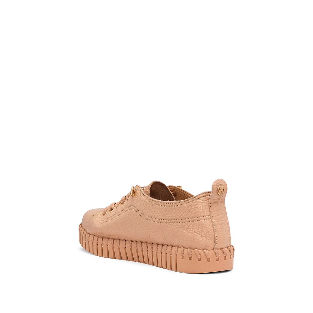 Sapatilha Casual Mulher Pele Nude