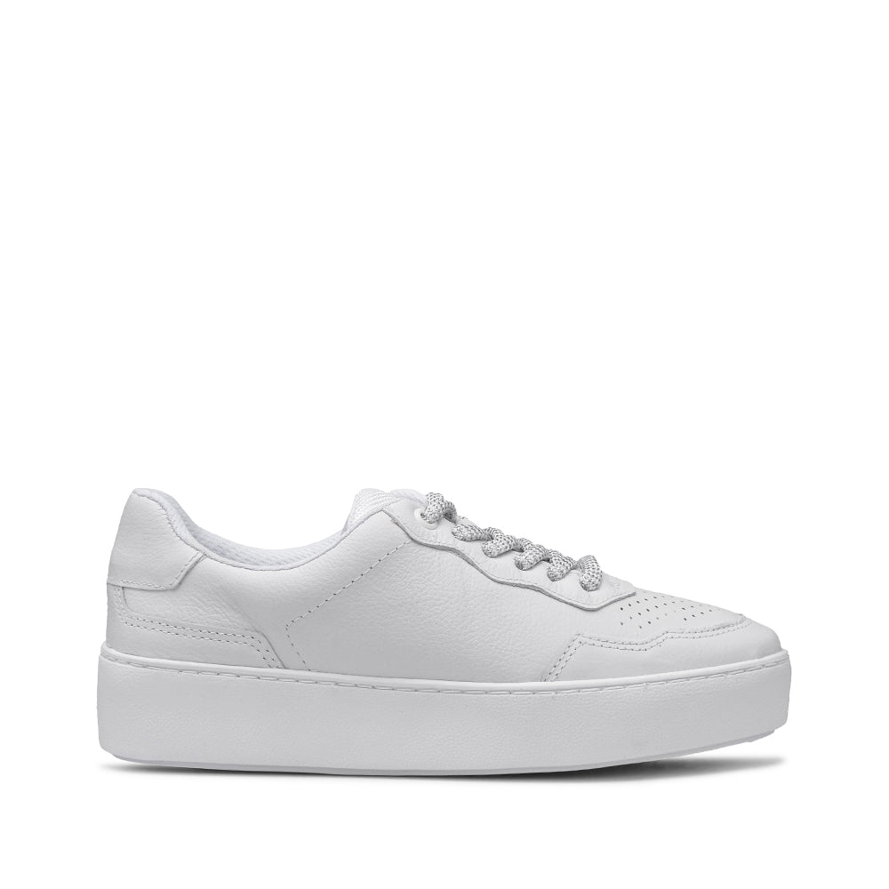 Sapatilha Casual Mulher Pele Branco