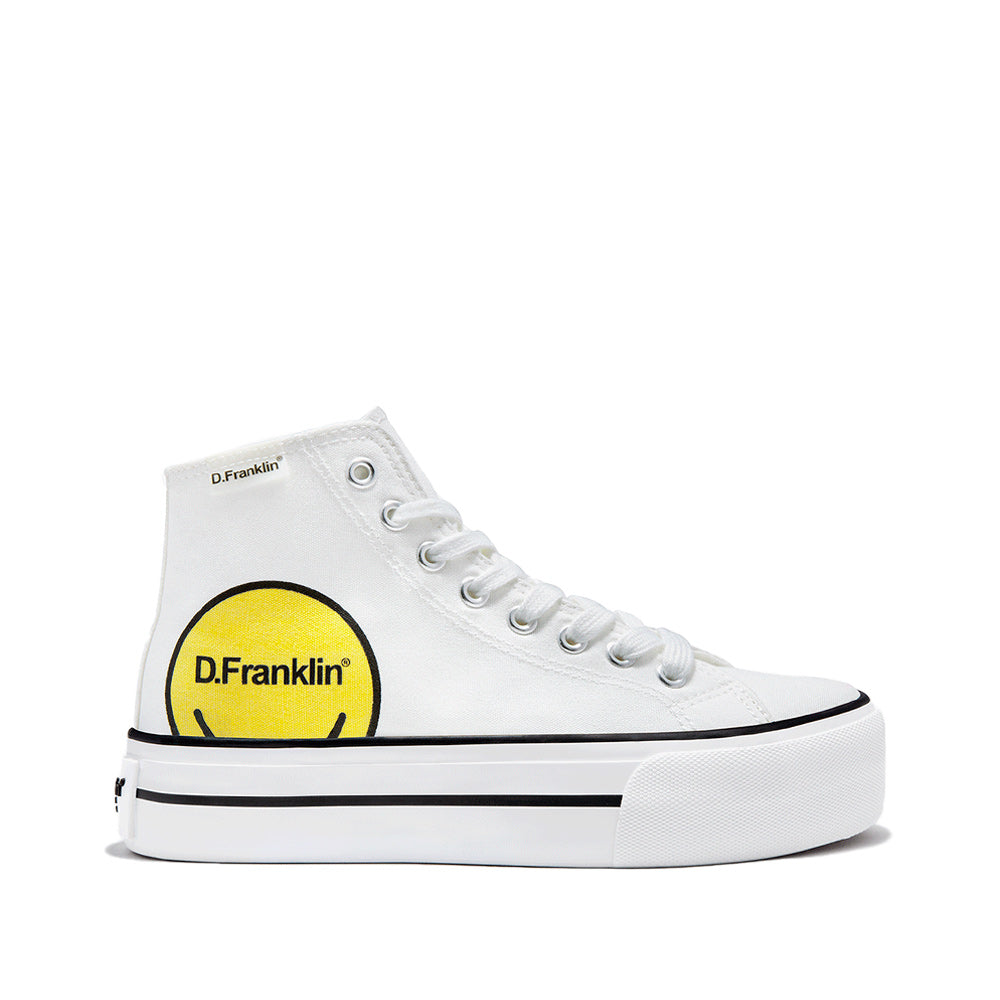 Sapatilha Casual Mulher Pele Sintética Branco