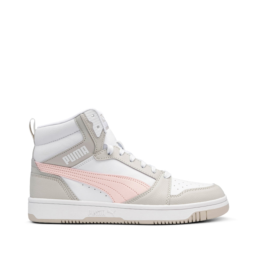 Sapatilha Botim Mulher Rebound V6 Branco E Rosa