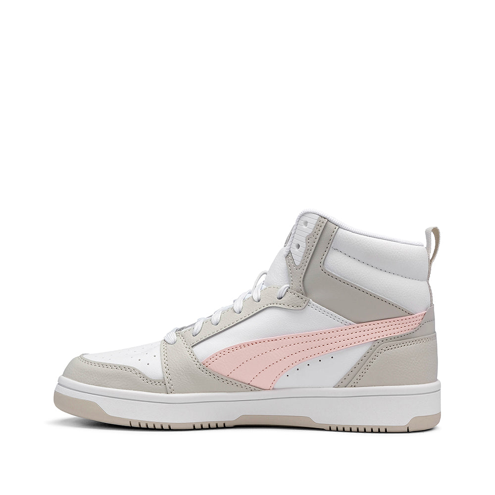 Sapatilha Botim Mulher Rebound V6 Branco E Rosa