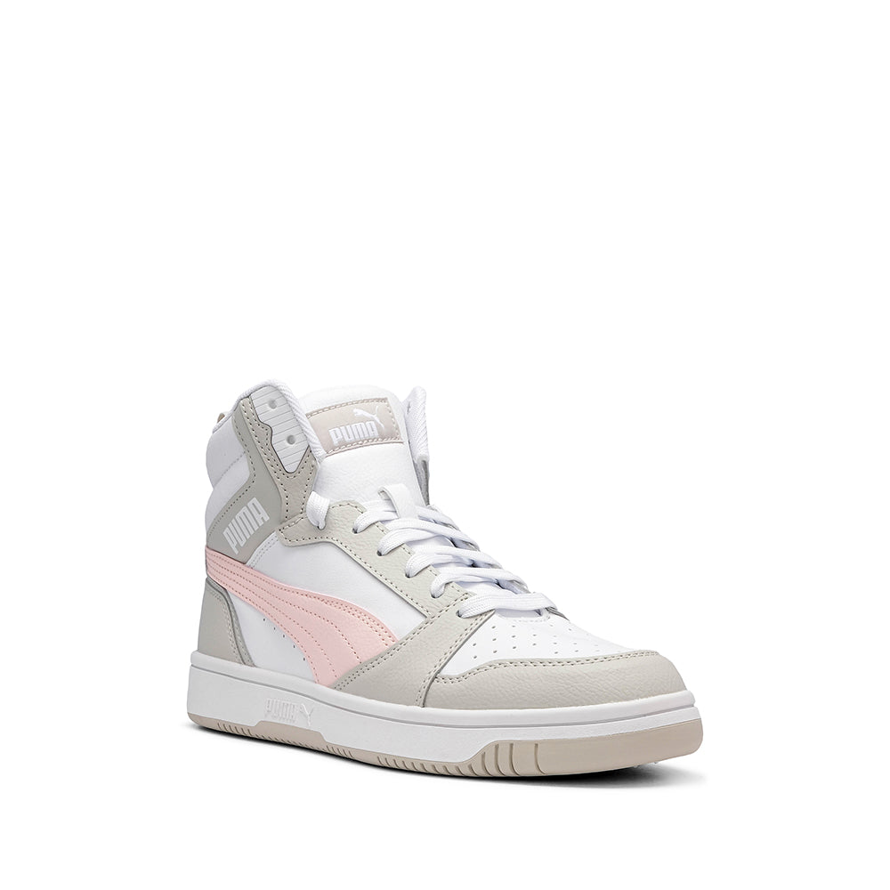 Sapatilha Botim Mulher Rebound V6 Branco E Rosa