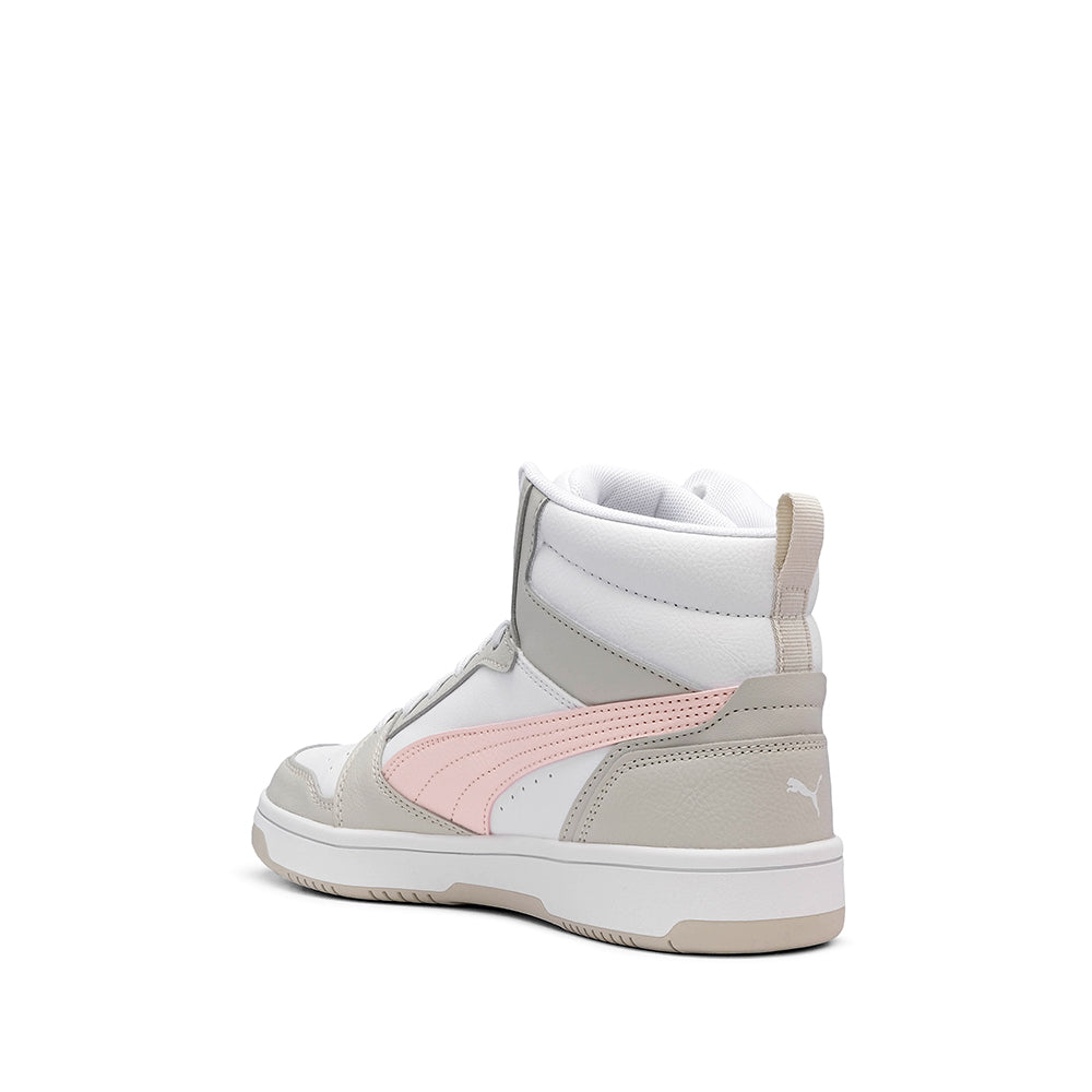 Sapatilha Botim Mulher Rebound V6 Branco E Rosa