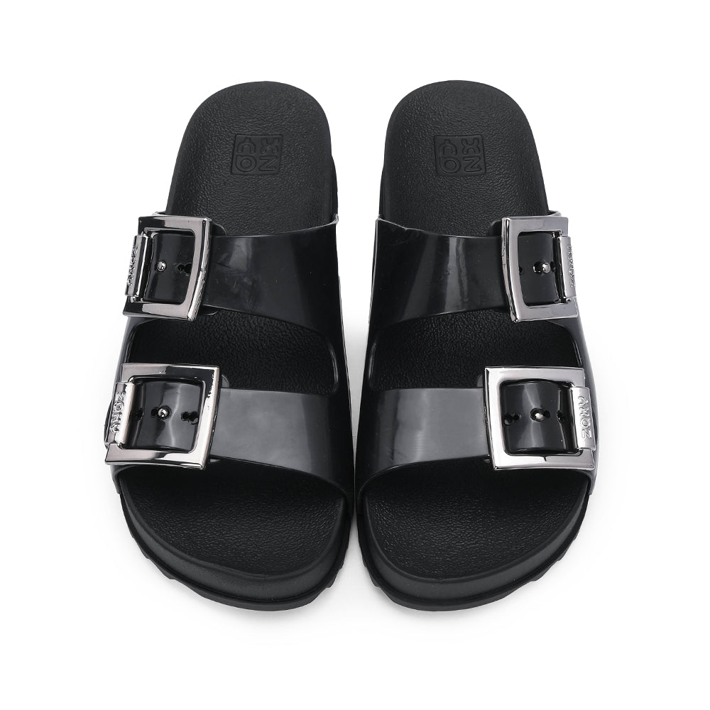 Chinelo Casual Mulher Preto