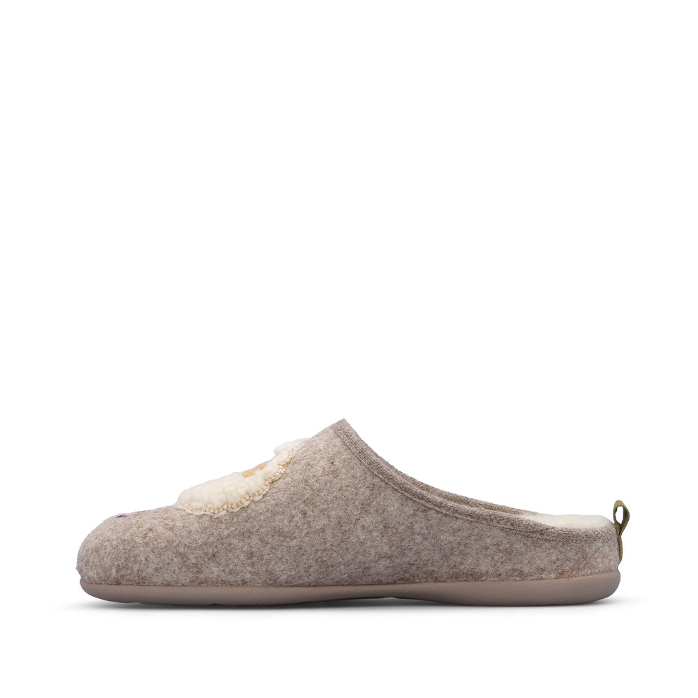 Chinelo Homewear Mulher Bege