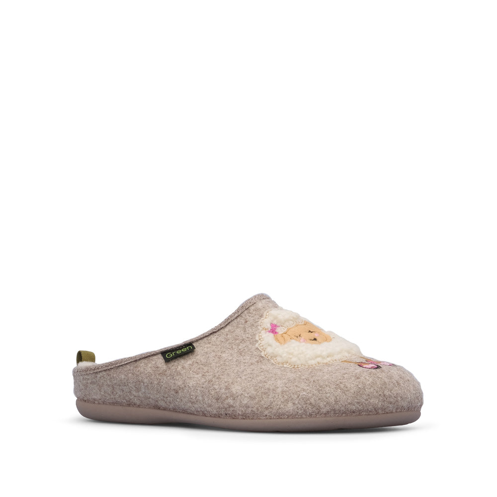 Chinelo Homewear Mulher Bege