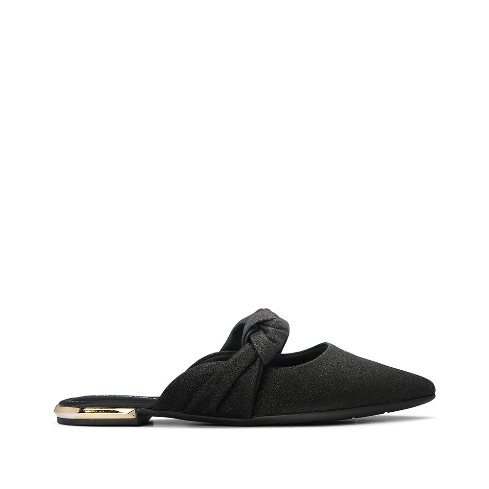 Chinelo Salto Raso Mulher Fantasia Preto