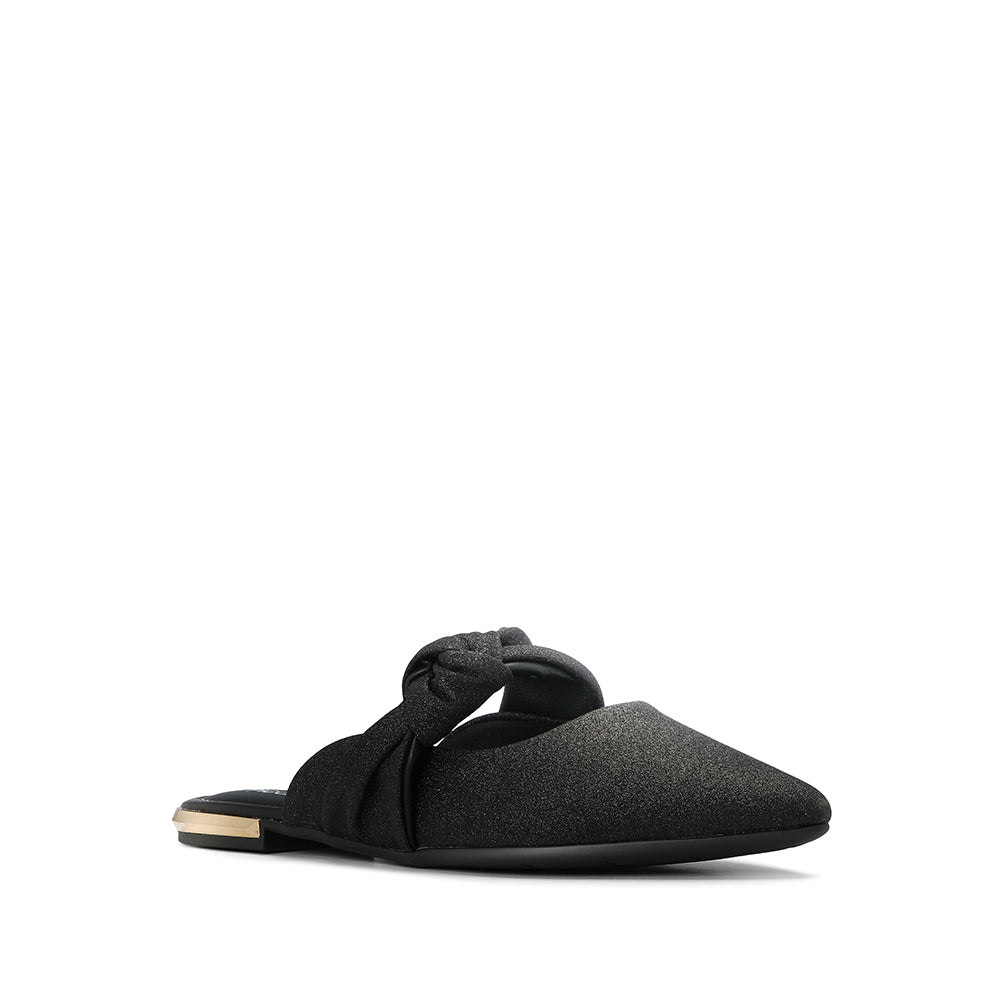 Chinelo Salto Raso Mulher Fantasia Preto