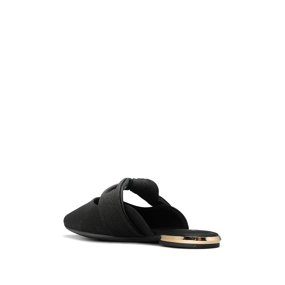 Chinelo Salto Raso Mulher Fantasia Preto