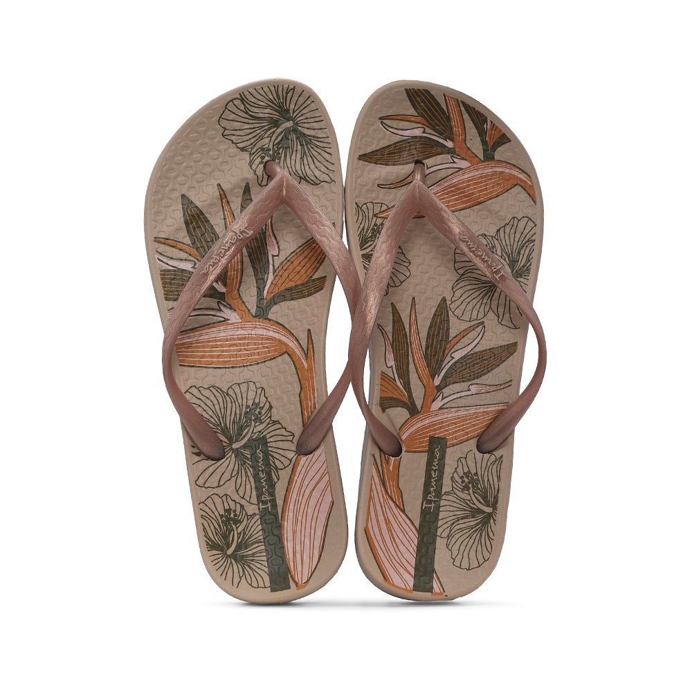 Chinelo Praia Mulher Bege