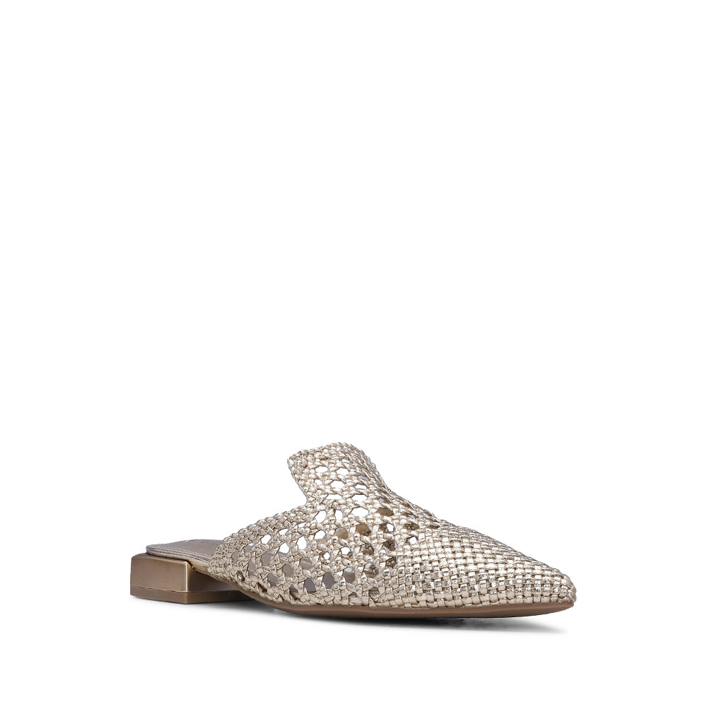 Chinelo Mule Mulher Dourado