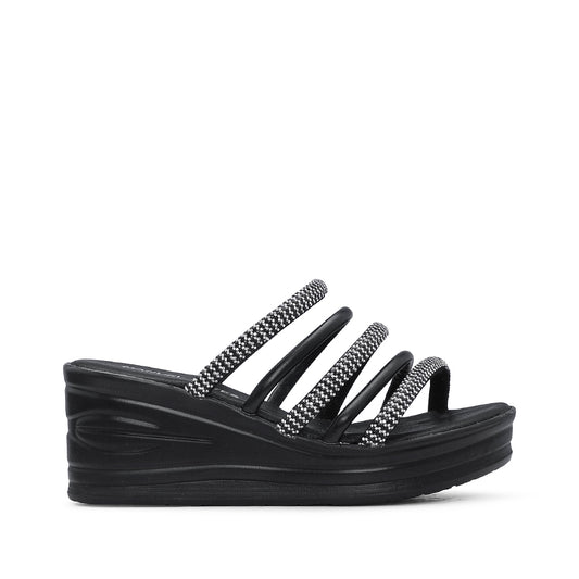 Soca Salto Cunha Mulher Pele Preto