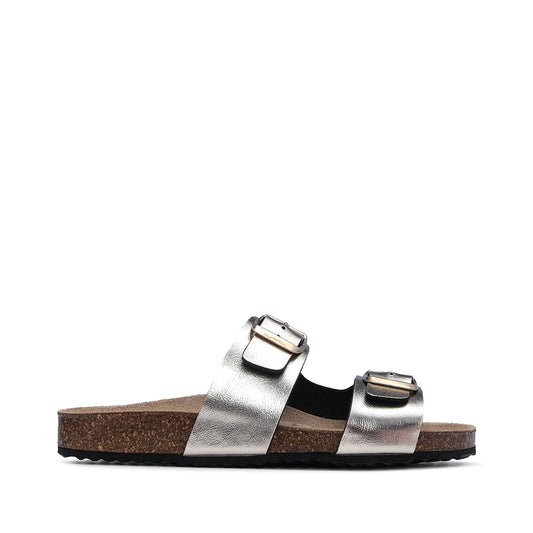 Chinelo Casual Mulher Metalizado Dourado