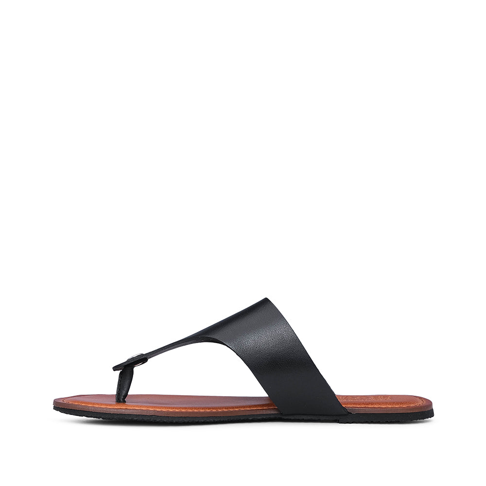 Chinelo Casual Mulher Pele Preto