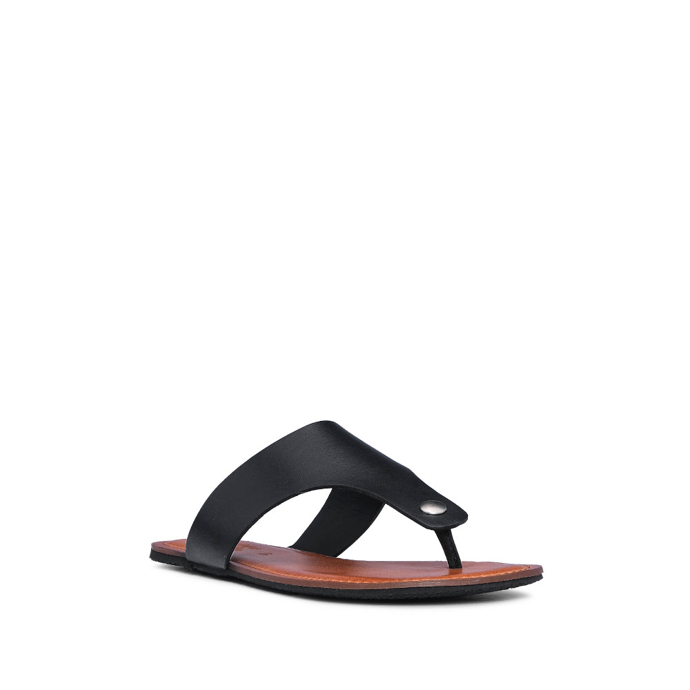 Chinelo Casual Mulher Pele Preto