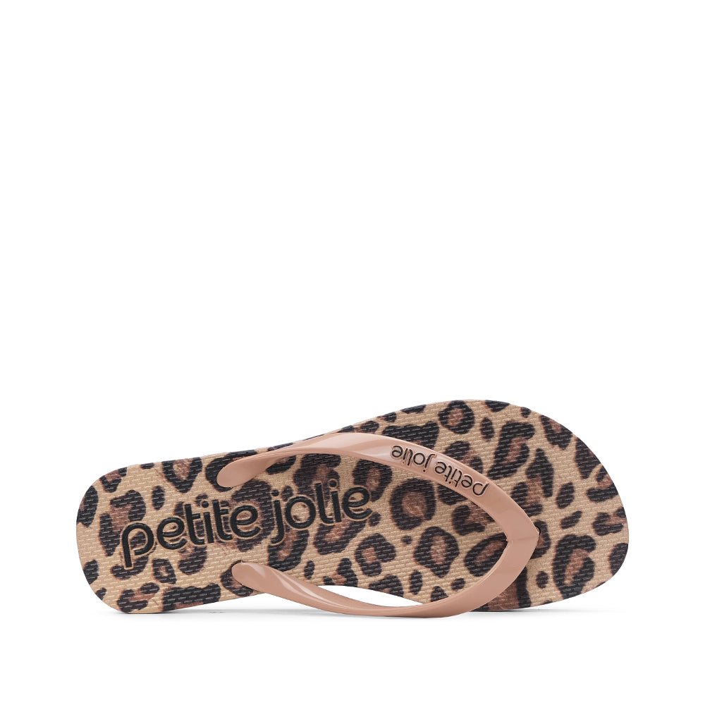Chinelo Praia Mulher Leopardo