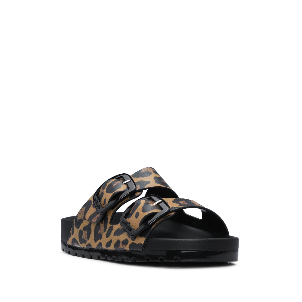 Chinelo Praia Mulher Leopardo