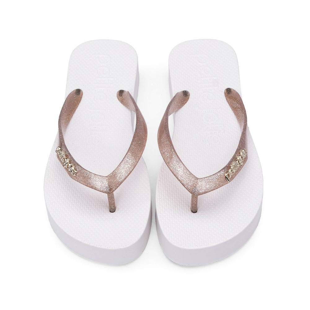 Chinelo Praia Mulher Dourado
