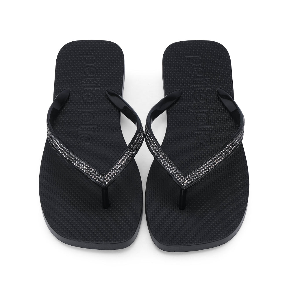 Chinelo Praia Mulher Preto