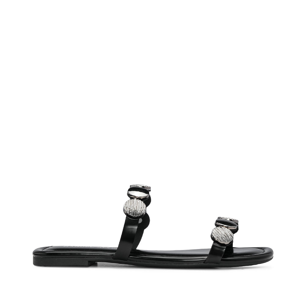 Chinelo Casual Mulher Preto