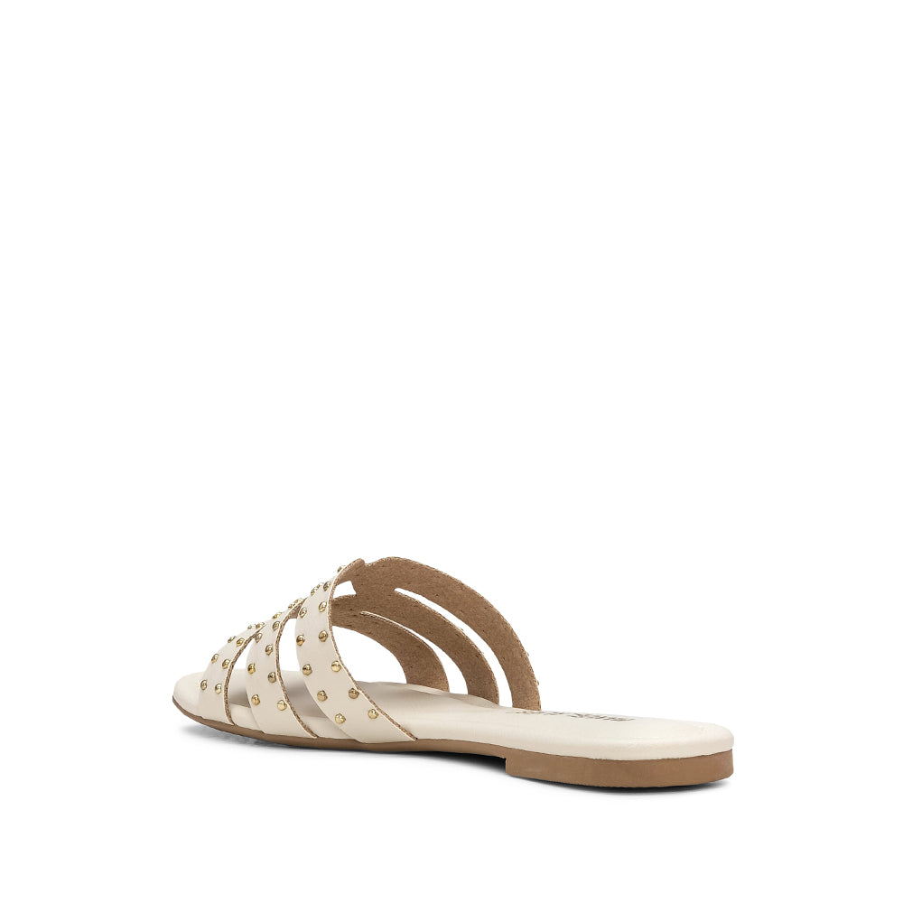 Chinelo Casual Mulher Bege