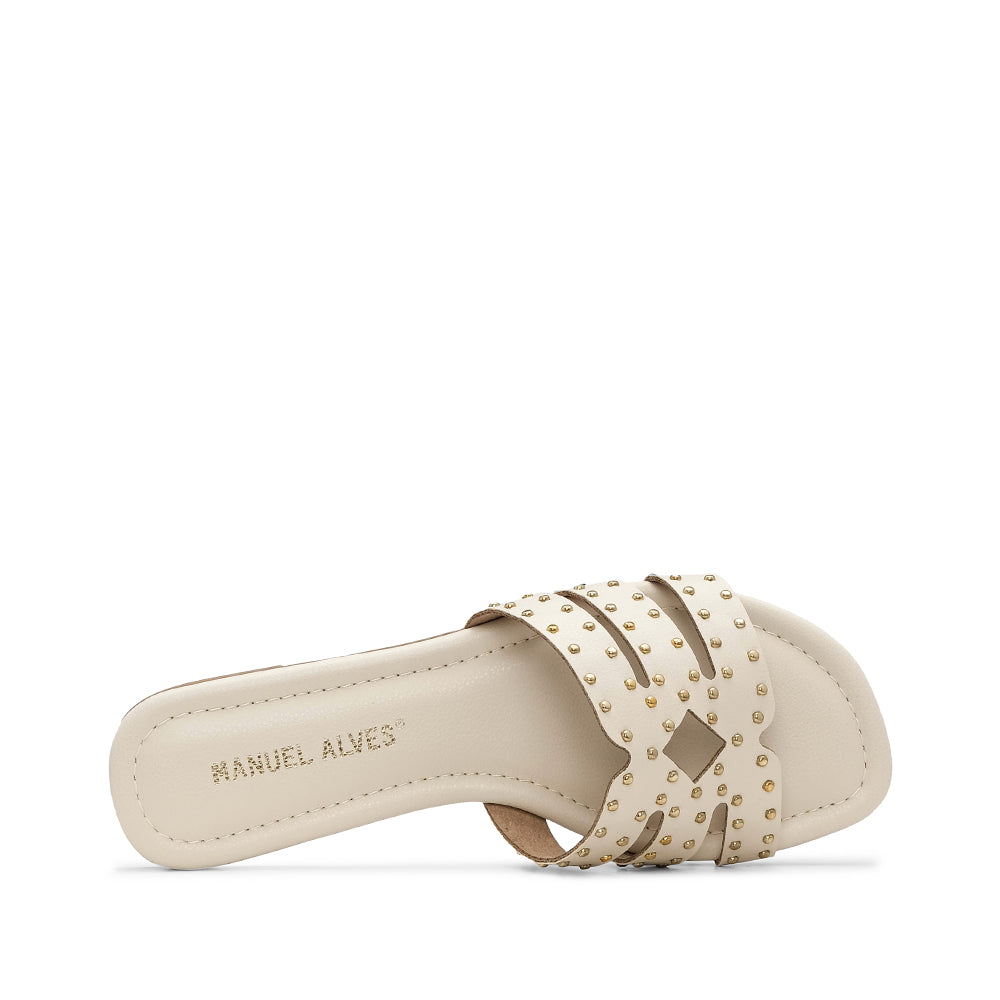 Chinelo Casual Mulher Bege