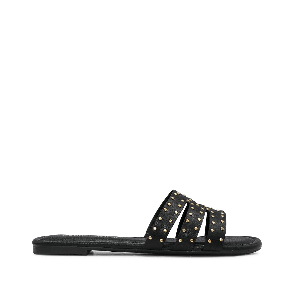 Chinelo Casual Mulher Preto