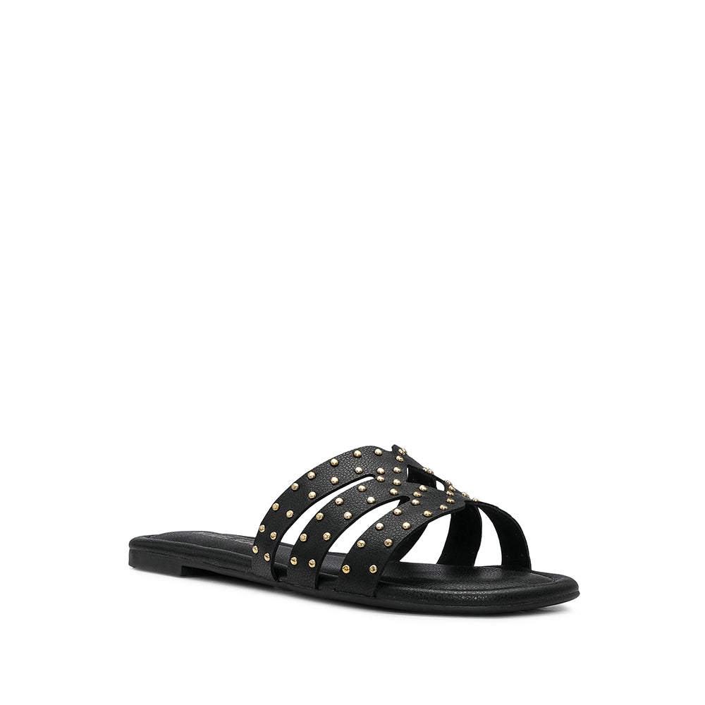 Chinelo Casual Mulher Preto