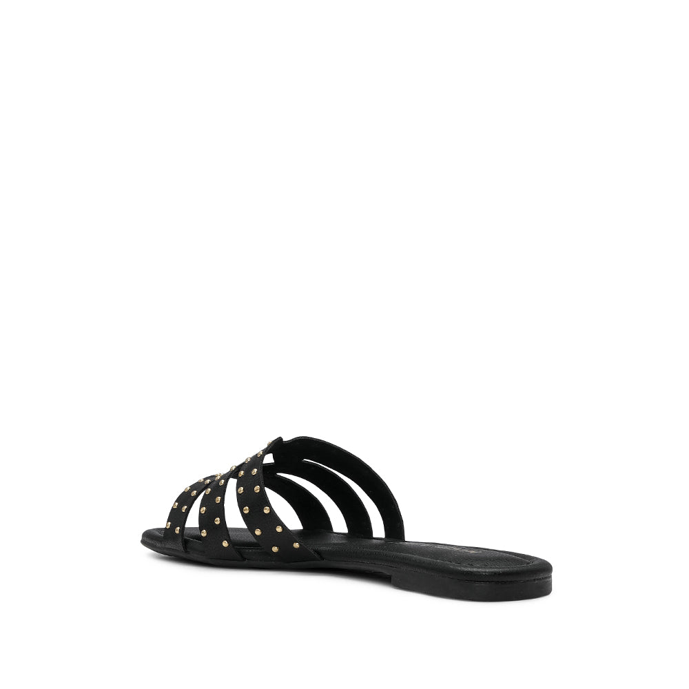 Chinelo Casual Mulher Preto