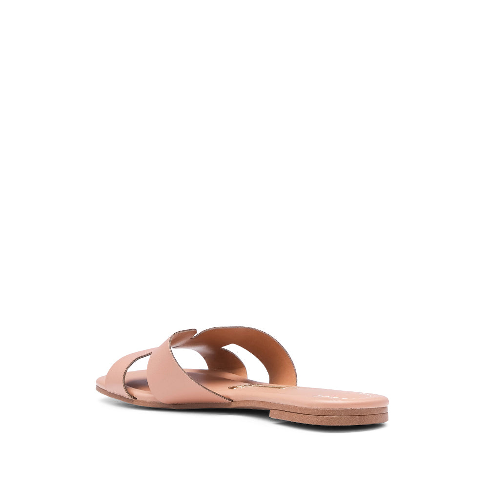 Chinelo Salto Raso Mulher Pele Nude