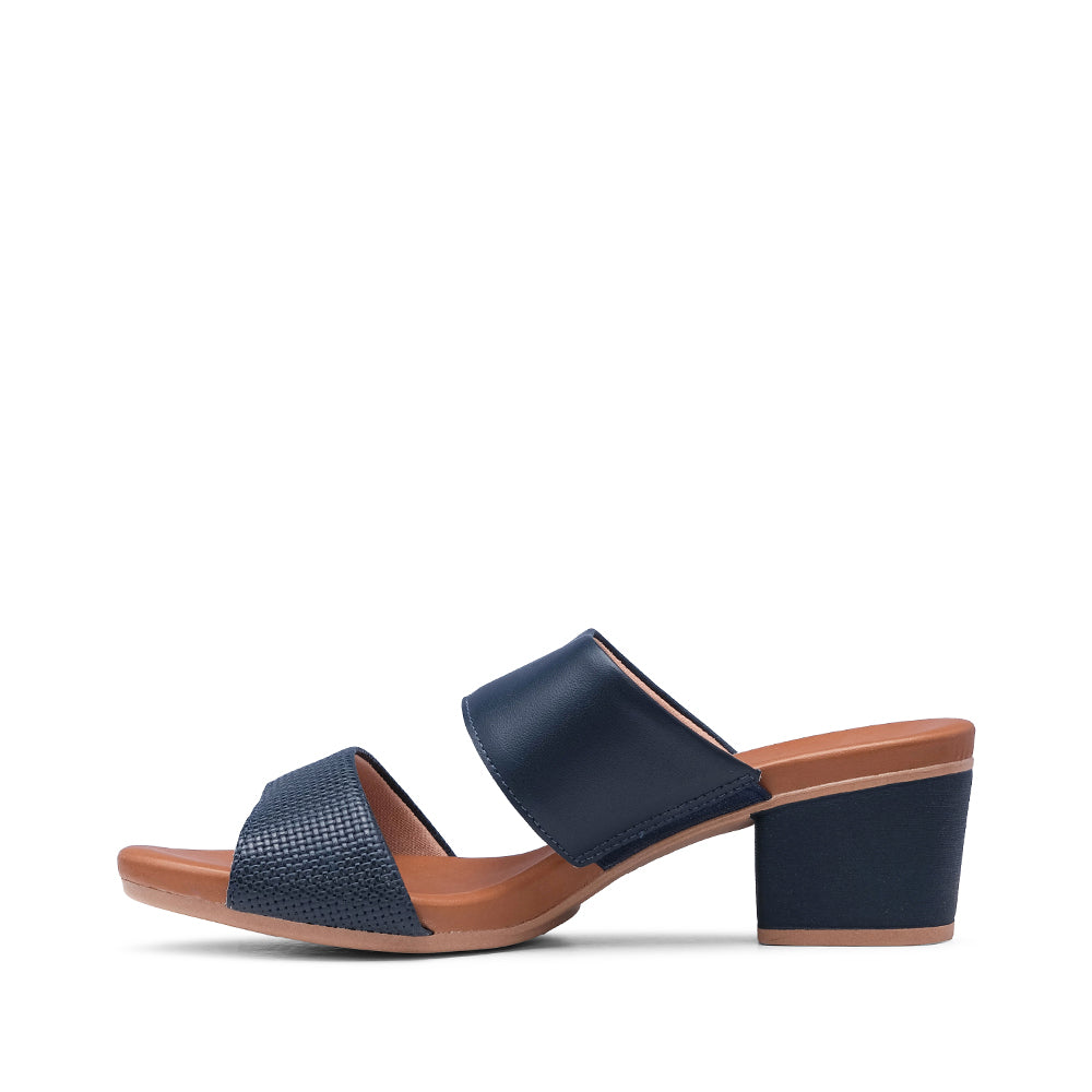 Soca Casual Mulher Pele Azul Marinho