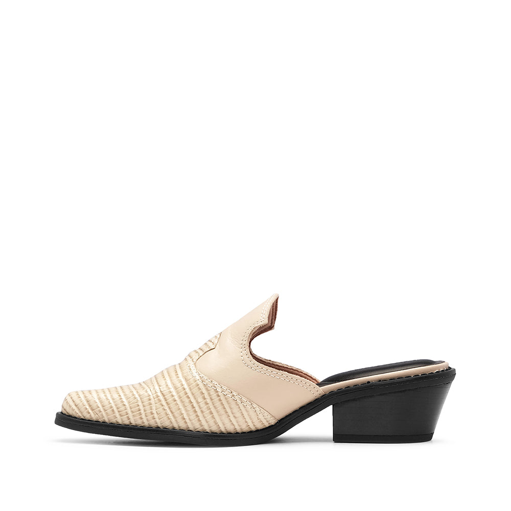 Soca Casual Mulher Animal Print Creme