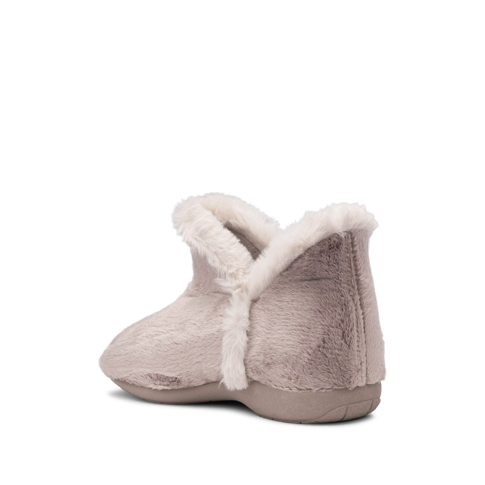 Pantufa Homewear Mulher Taupe