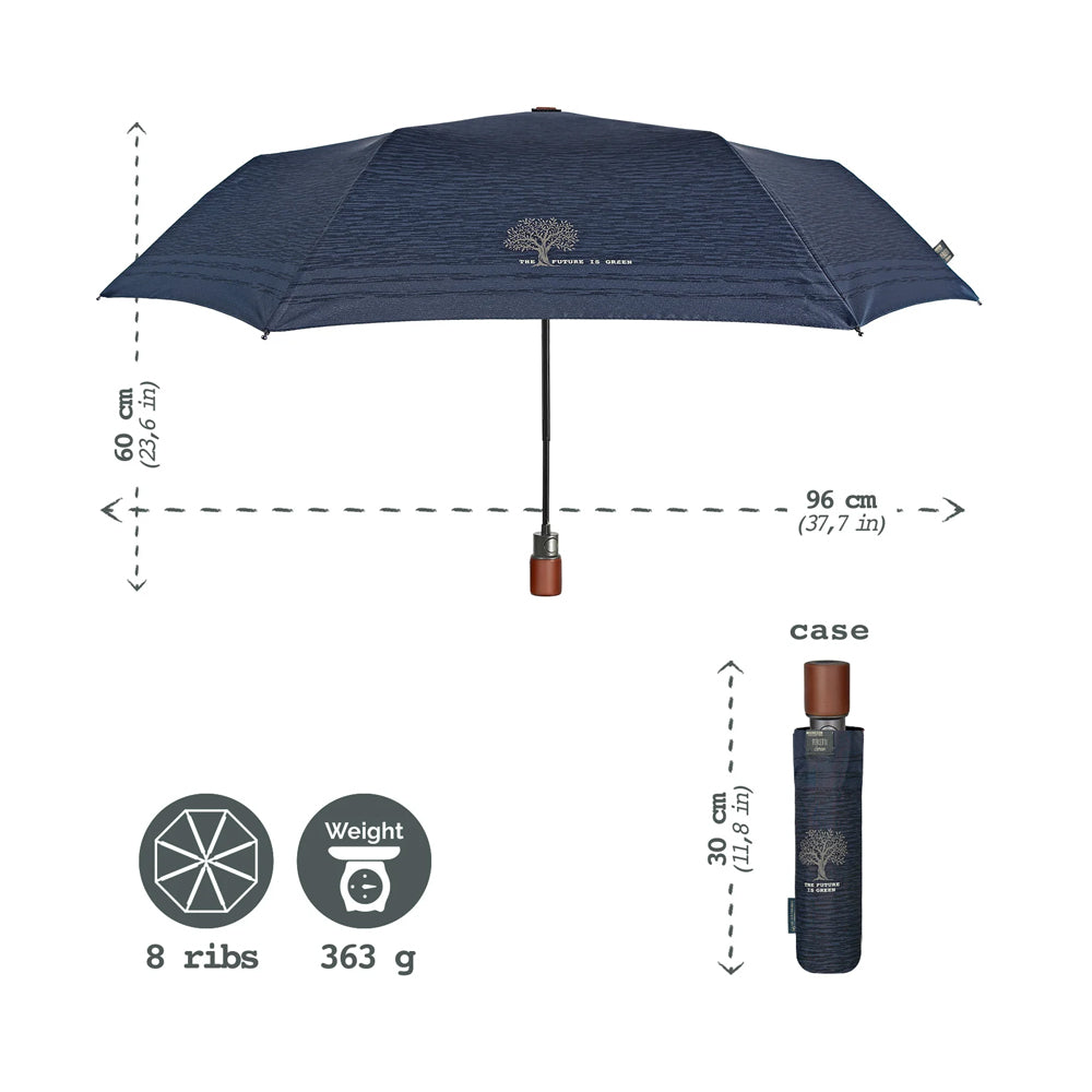 Guarda-chuva Portátil Homem Azul