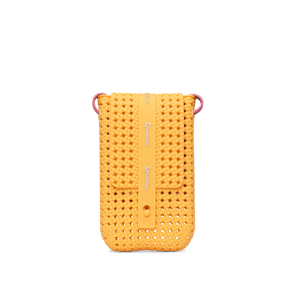 Mala Tiracolo Mulher Pele Sintética Amarelo