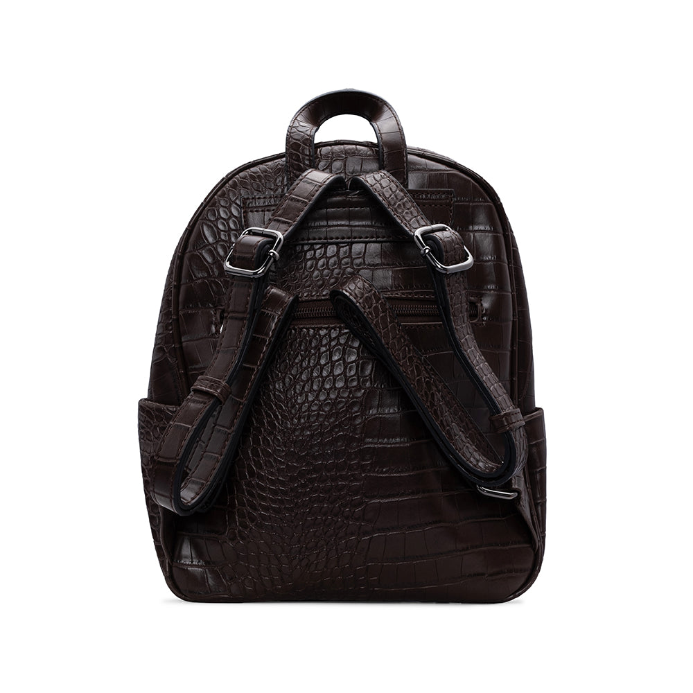 Mala Mochila Mulher Castanho