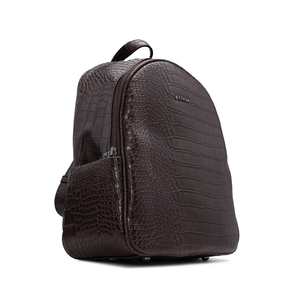Mala Mochila Mulher Castanho