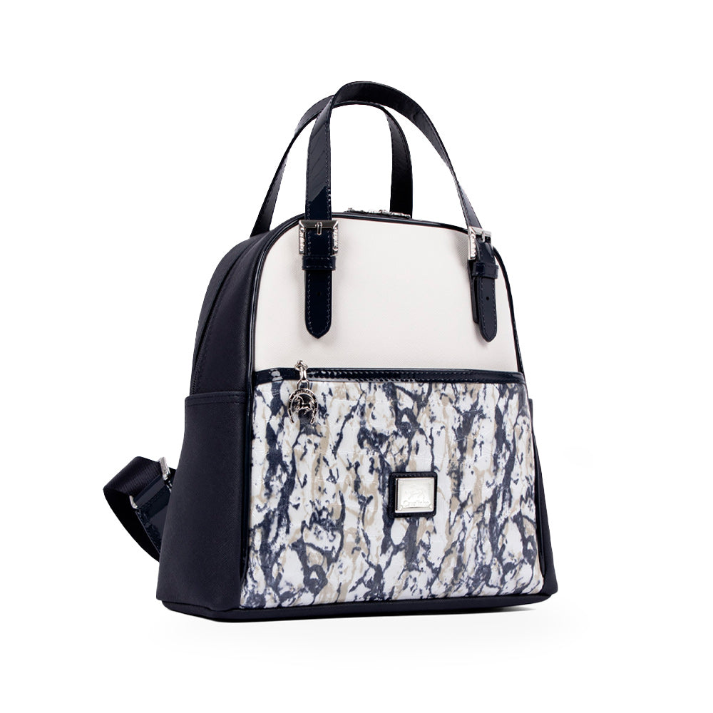 Mala Mochila Mulher Têxtil Azul