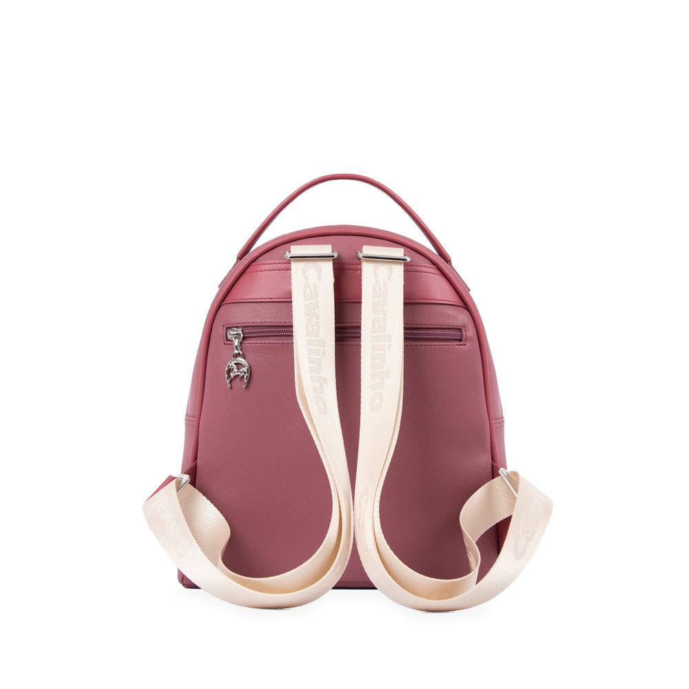 Mala Mochila Mulher Rosa