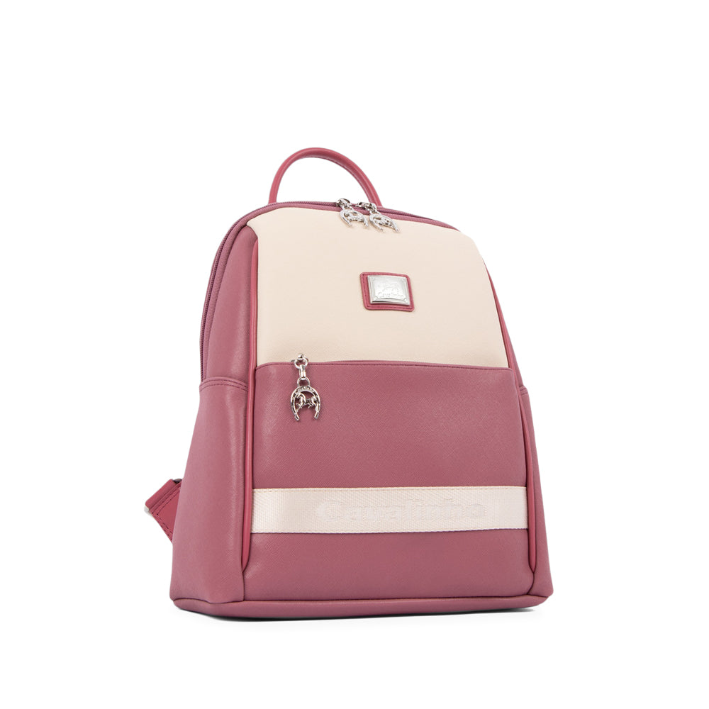 Mala Mochila Mulher Rosa