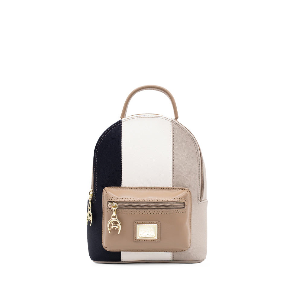 Mala Mochila Mulher Têxtil Azul