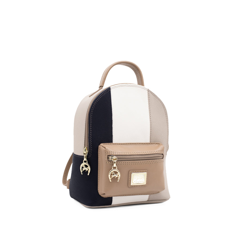 Mala Mochila Mulher Têxtil Azul