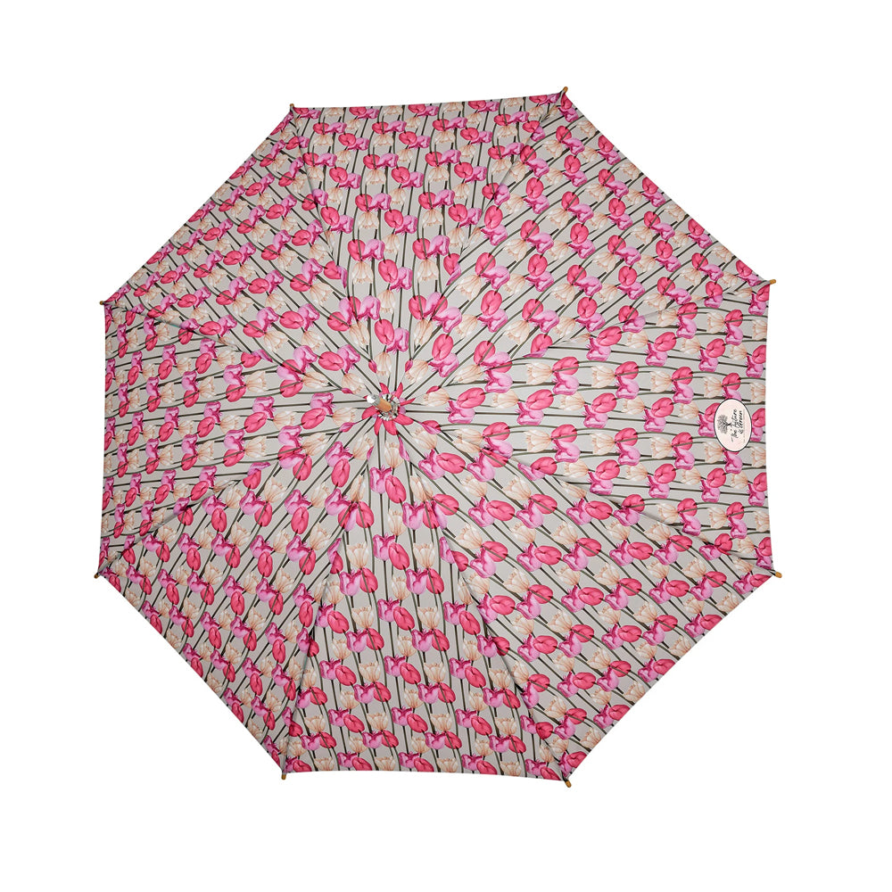 Guarda-chuva de Mão Mulher Bege